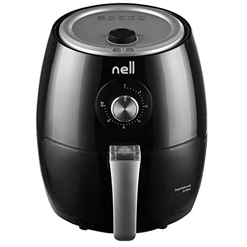 Fritadeira Elétrica Sem Óleo/Air Fryer Nell Smart MAF250 - Preto 2,4l Com Timer 110v