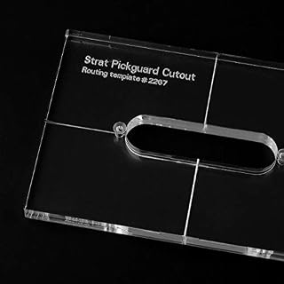 Musiclily Pro CNC Acrylique Précis Single-coil Micro Routing Templates Set pour Standard Strat Guitare Corps et… - Les Beatles, Paul McCartney, John Lennon, RIngo Starr, George Harrison Musiclily Pro CNC Acrylique Précis Single-coil Micro Routing Templates Set pour Standard Strat Guitare Corps et… – Image 5