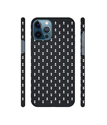 Image of Amazon Brand - Solimo Designer Small Triangle 3D Printed Hard Back Case Mobile Cover for Apple iPhone 12 /12 Pro