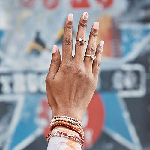 KISS imPRESS Press-On Manicure, Nail Kit, PureFit Technology, Short Press-On Nails, 'Miracle', Includes Prep Pad, Mini… - Image 3
