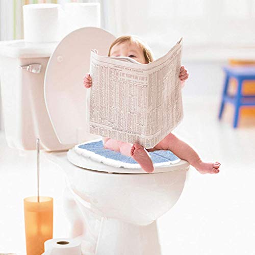 YLKCU Toilettensitzkissen, Haushaltsdichtung Toilettensitzbezug, Vier Jahreszeiten gemeinsame Toilettenaufkleber (1 Packung)