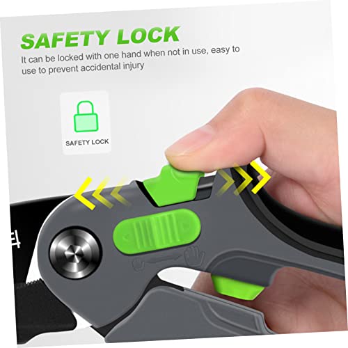 VILLCASE Tesouras De Poda De Jardim Podador De Mão Luvas De Jardinagem Podadores De Mão Tesouras Tes