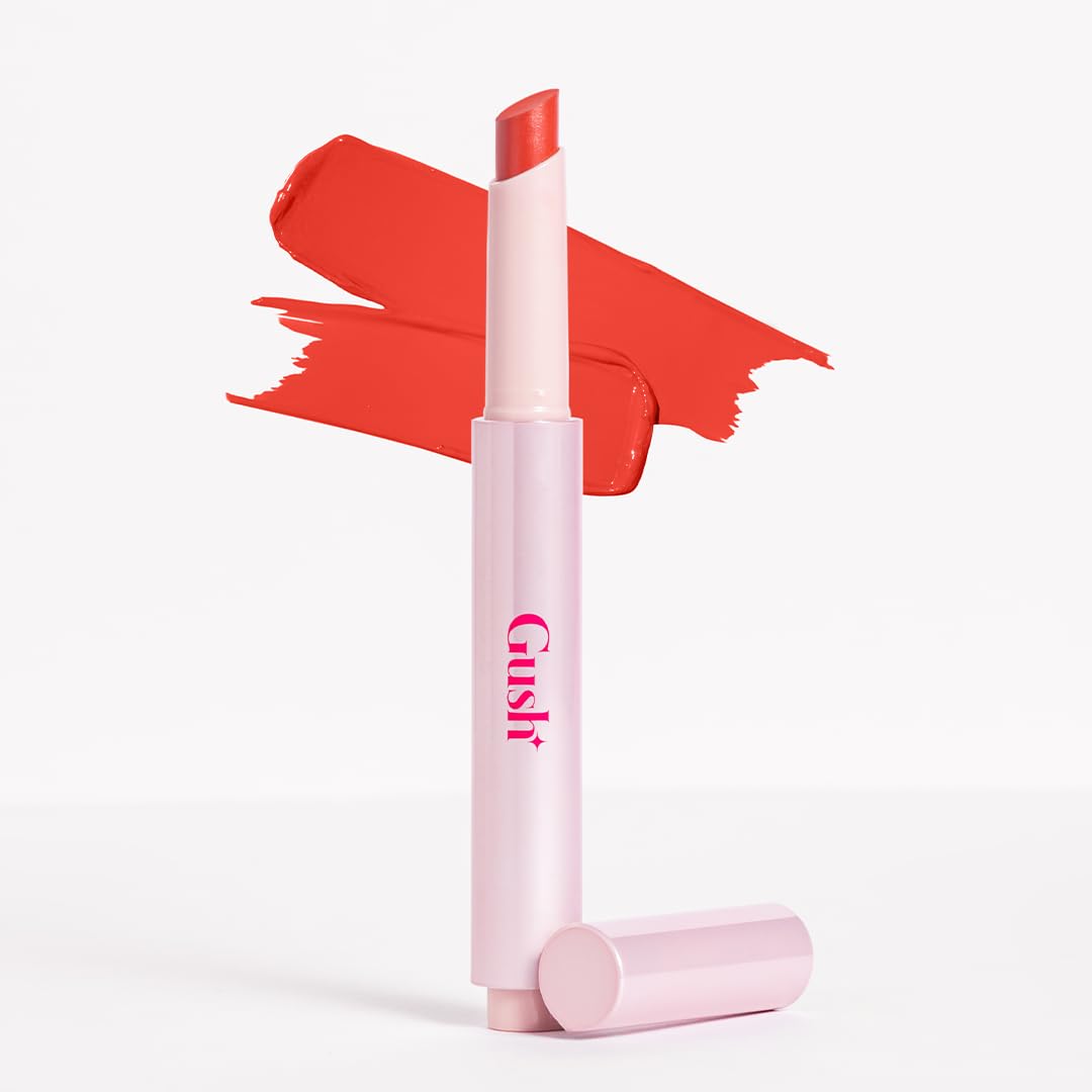 Butter Balm -Glossy Tint Balm | 3-in-1 Plumping Lip Gloss Balm For High Shine | Hydrating | Long Lasting | Glass Shine | Non Drying 1.7g (Slay (Warm Peach))