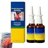 Spray anal para hemorroides, spray para hemorroides y fisuras, alivio rápido, calmante y suave (2 pcs)