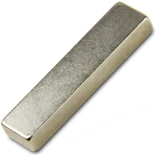 5 x Quadermagnet Magnet-Quader Neodym (NdFeB) - Größe & Stückzahl wählbar - Haftkraft bis 800kg - starke Block-Magnete (Supermagnete), Stückzahl/Größe: 5 Stück - 40x10x5mm | 8kg Haftkraft Cover