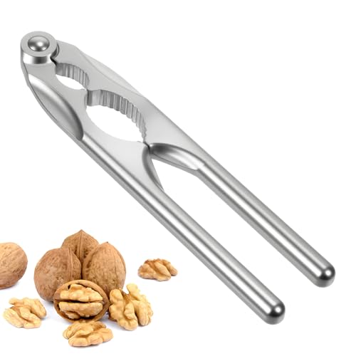 Nogeqi Nussknacker 16.5 cm Walnüsse Nussöffner 16.5 cm Walnussknacker Nussknacker Haselnüsse Aus Zinklegierung Haselnussknacker NußknackerSicherem Griff Für Alle Arten Von Nüssen, Krabben