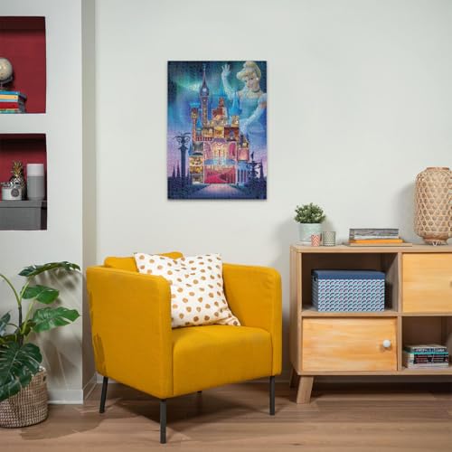 Puzzle 1000 pièces : Cendrillon Collection Château des Princesses Disney Ravensburger France - vue 6