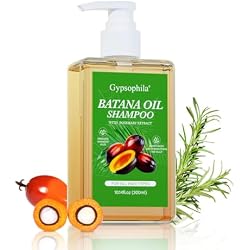 Gypsophila Batana Oil Shampoo,Rosemary Shampoo,Nourishing & Rejuvenating for Softness & Volume, Suitable for Men & Women, Reduces Hair Loss (10.14 fl oz)