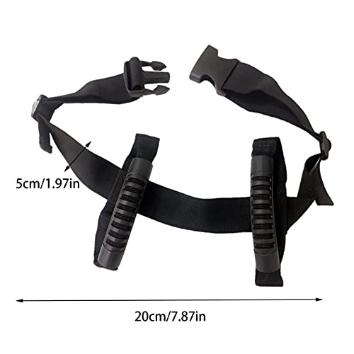 Tmay 2 Pcs Motorcycle Belt Handles - Oxford Cloth Belt Handles For Passager With Breathable 3D Mesh,Motorcycle Strap Belts Child Riding Seat Belt For Passenger #TOP3