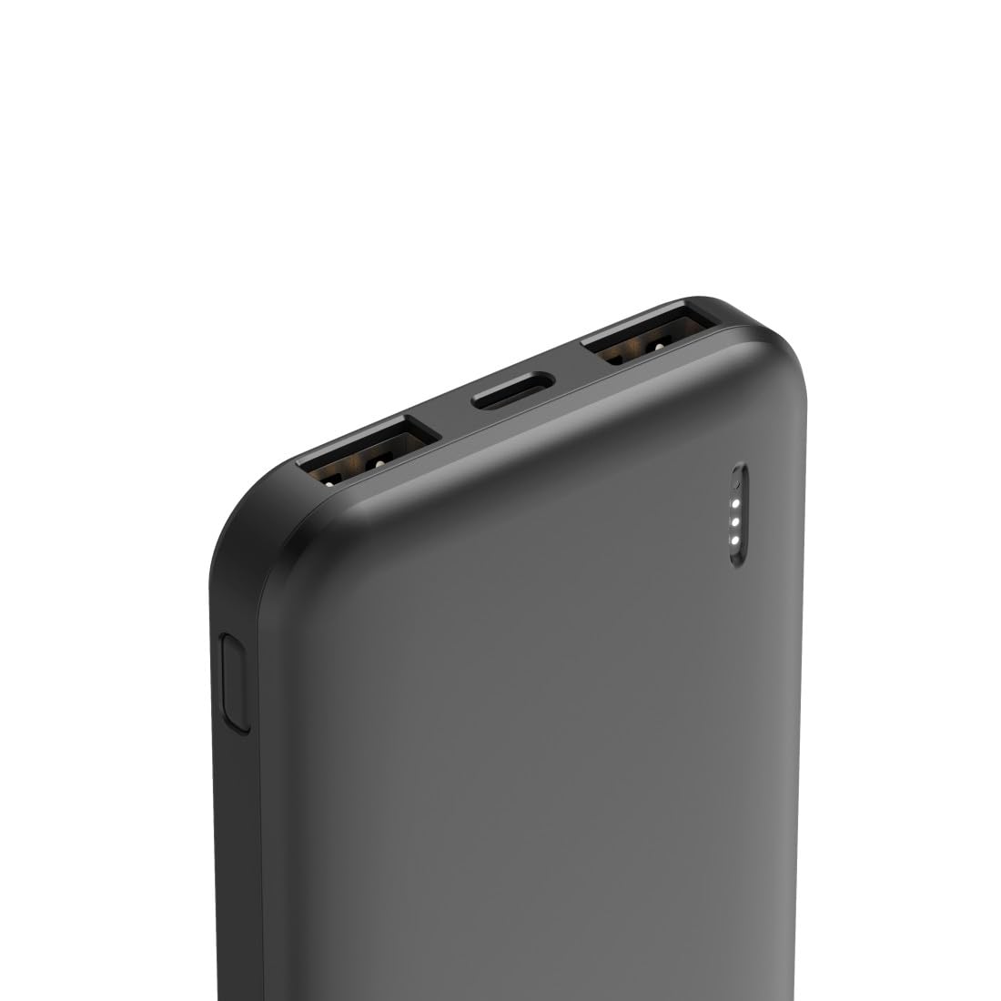 Hama Power Pack do ładowania telefonu 5000 mAh (powerbank, szybkie ładowanie, 2 x USB A, USB C, pojemny, lekki, mały, ładowarka) antracyt szary