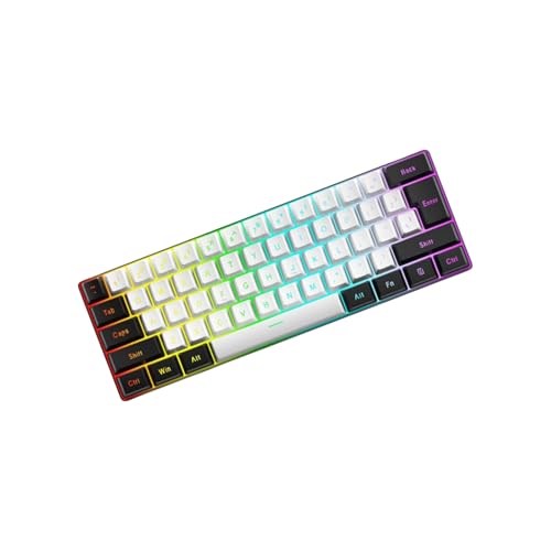 Clavier filaire USB 61 touches mini membrane PC portable informatique de bureau