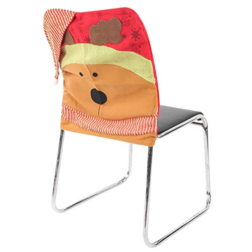 Kerst Decor hoge kwaliteit doek duurzaam milieuvriendelijk Xmas Stoel Cap Stoel Slip Case matig voor eettafel set home… - Afbeelding 3