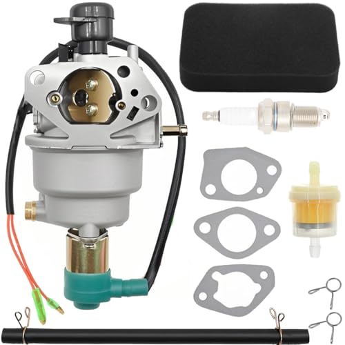 ZAMDOE Carburetor for Honda EB5000X EM5000SX EB3500 EB6500X EW171 EW140 EB6500SX for Honda GX390 GX340 13HP 11HP Engine Gas Generator Carb 16100-ZE3-F12 16100-ZE3-704 with Air Filter Gaskets