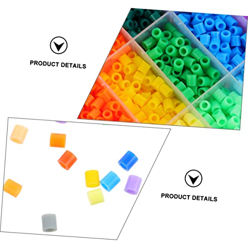 ibasenice 1 Conjunto DIY Feitiço Fusível De Plástico Grânulo Crianças DIY Artesanato Grânulo Desenho