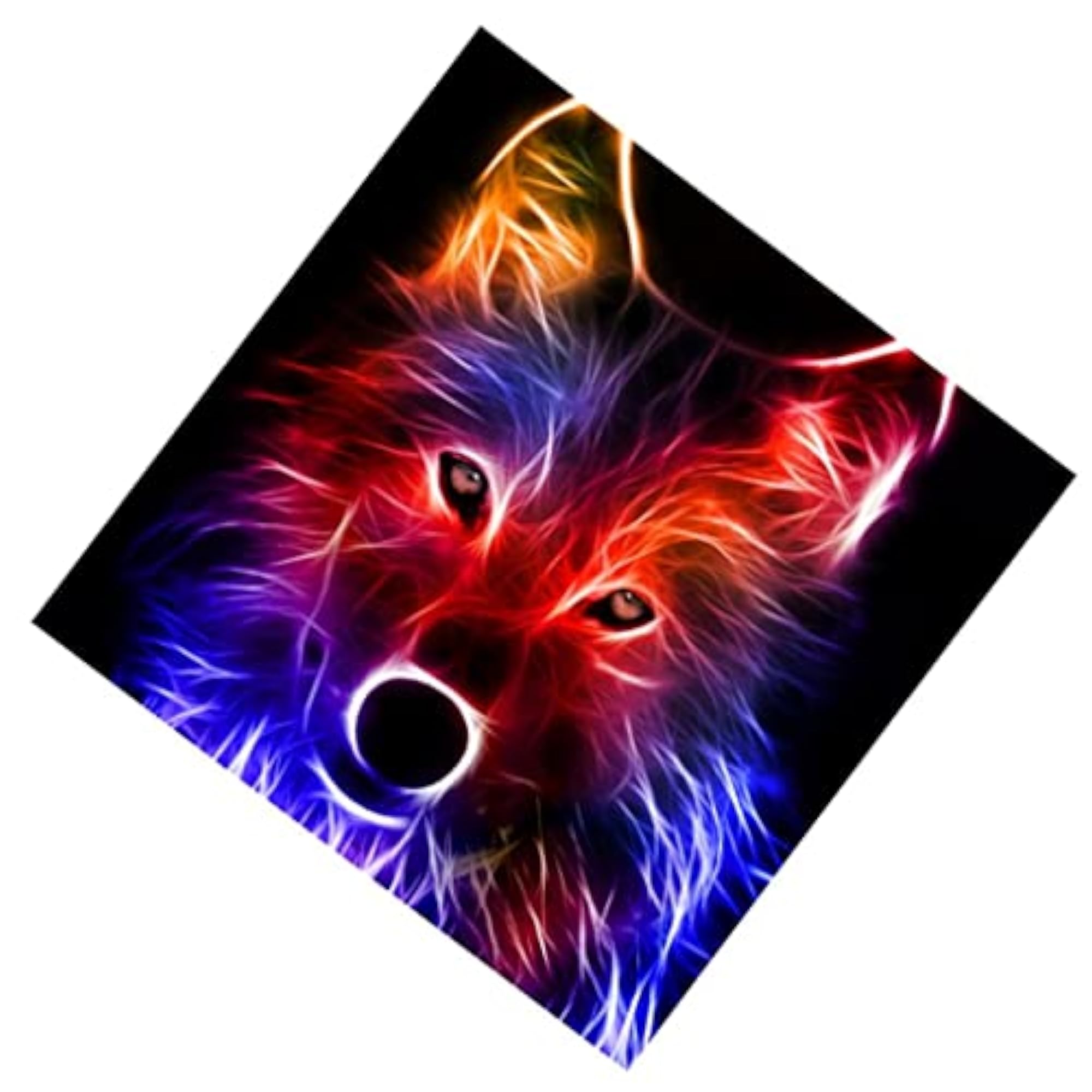 Colorful Dog Diamond Painting Wall Decor Kit, 1 Set