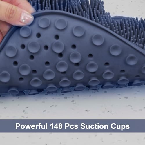 BESKAR XL Large Foot Scrubber Mat for Use in Shower, Cleans Feet No Bend by BESKAR - Used condition - Image 5