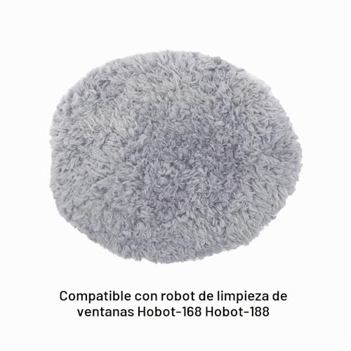 Miniatura 7 de Yanban 24 Piezas Limpiador De Ventana Paño Weeper Aspiradora Piezas Robot Aspiradora Fregona Húmeda Para Hobot168 Para Hobot188