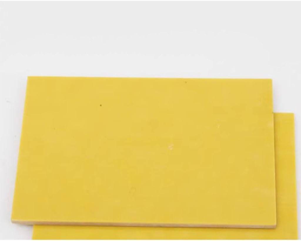 Fiberglass Sheet, 10pcs 3240 Epoxy Resin Insulation Board for Battery Pack, 3240 Thin Fiberglass Board High Temperature Resistant Board(100*100mm*0.3mm)