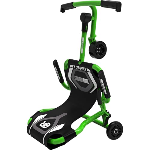 Go Kart Drift Trike EzyRoller Classic X verde para jugar en el jardín 5