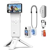 [Autonomie marathon de 7 heures] Grâce à une conception intelligente à double batterie, vous obtenez 460 minutes de puissance continue incroyable avec une seule charge. Filmez des événements toute la journée ou des aventures épiques sans interruption. Conçue pour l'endurance, cette caméra de vlogging est la caméra corporelle parfaite et une caméra d'action fiable pour toute aventure - une caméra portable vraiment fiable qui dure toute la journée.