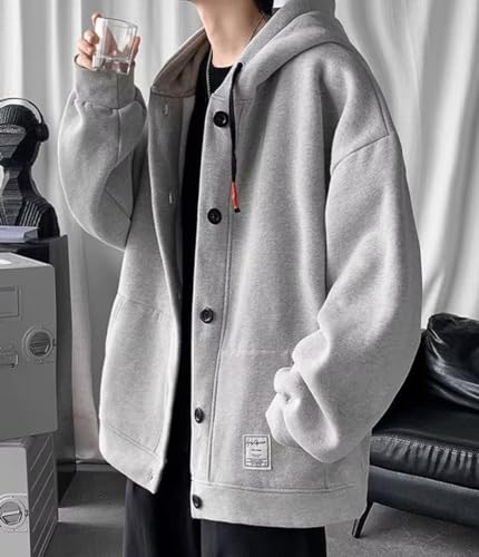 JHIJSC メンズパーカー XL グレー