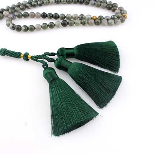 Tasbih de 99 perles en pierre de qualité pour masbaha - 4