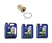 Set of 1 Engine Oil Filter 11427833769 + 7 Liters Engine Oil Liqui Moly 2024 (1) 2068 (2) for BMW E36 E46 M3 Z3 Z4