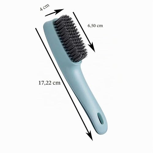 Miniatura 6 de Paquete De 2 Cepillos De Lavandería Para Zapatos, Cepillo De Limpieza De Zapatos, Cepillo De Limpieza Para Manchas, Limpieza Del Hogar, Ropa, Zapatos, Cepillos De Limpieza Del Hogar, Agarre Ergonómico