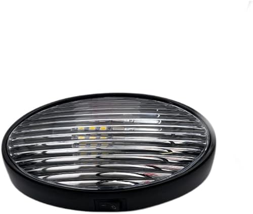 RV Designer L860, luz ovalada para porche con interruptor de encendidoapagado, LED