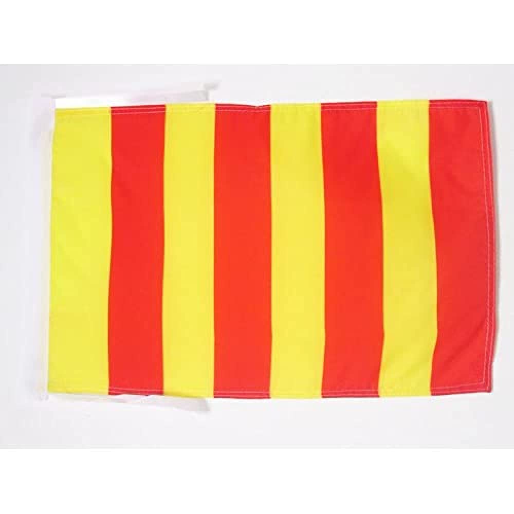 Iran Old Persia Flag 18'' x 12'' cords - Persian SMALL flags 30 x 45cm - Banner 18x12 in - AZ FLAG — view 1027