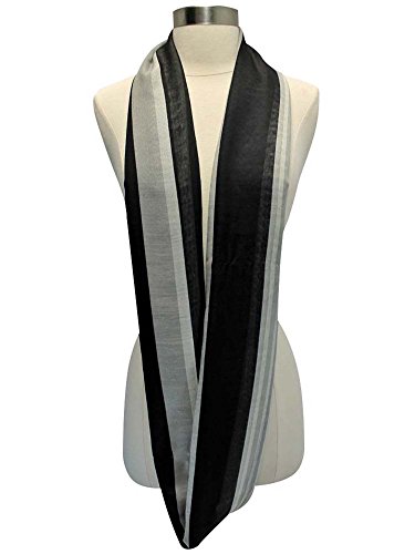 Multicolor Stripe Summer Circle Infinity Scarf3