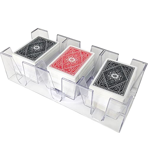 Yuanhe 9 Deck Rotating-Revolving Playing Card Tray, Card Holder #TOP2