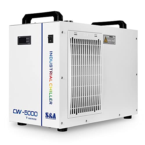 Cw-5000Dg Industrial Water Chiller For Single 80W/100W Co2 Laser Tube Cooling, 0.41Hp, Ac 1P 110V, 60Hz #TOP6