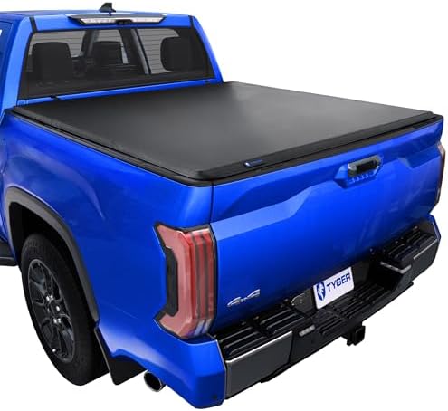 Tyger Auto T3 Soft Tri-fold Truck Bed Tonneau Cover Compatible wi...