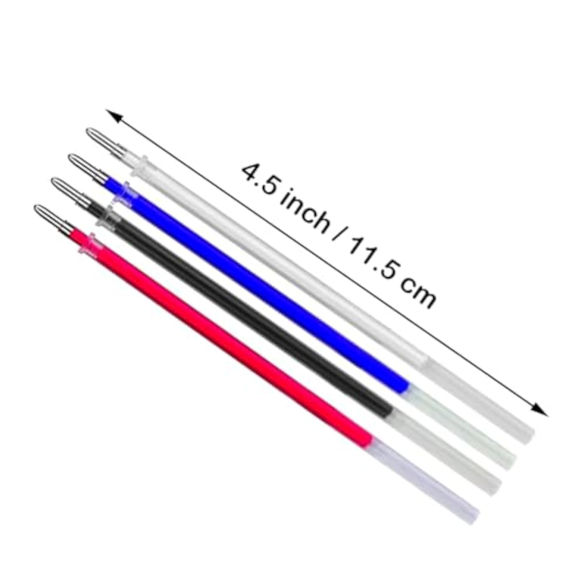 20 Pcs Medium Tip Heat Erasable Fabric Pens for Tailors