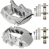 PratRaken 172-2488 &172-2487 Disc Brake Caliper Assembly 6 Piston ×2 for Cadillac CTS 2009 2010 2011 2012 2013 2014 2015 V8 6.2L Front L & R Replace#185200, 25912477; 185201, 25912967