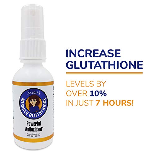 Mimi's Miracle Glutathione® Spray | Reduced L-Glutathione- Nano Pure Absorption. Powerful Antioxidant Includes N-Acetyl Cysteine Vitamin C and 2X Glutathione Concentration Berry Flavor (2 oz) - Thumbnail 3