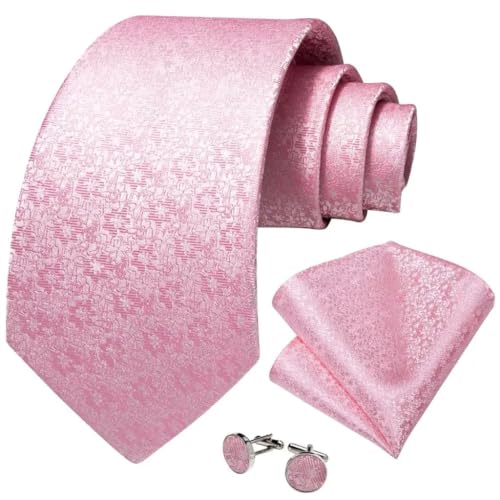 Set de corbata de seda para hombre diseño floral