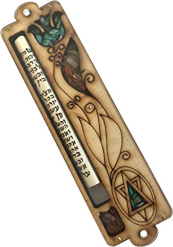 Mezuzah with Shema Israel ScrollF c