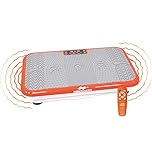 Mediashop Vibro Shaper - leistungsstarke Vibrationsplatte für Zuhause - Vibrationsboard für Ganzkörper-Workout & Muskeltraining - Vibrationsgerät inkl. Fitnessbändern - für Verschiedene Muskelgruppen