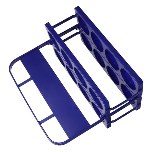 PRETYZOOM Foldable Plastic Drink Carrier with Handle Cup Reusable Beverage Holder for Sports Events Lightweight Portable Beverage Storage for Team Activities and Restaurants