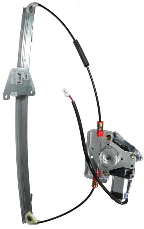Image of TRQ Front Left Power Window Regulator & Motor Assembly Drivers Side Compatible with 2000-2006 Mazda MPV