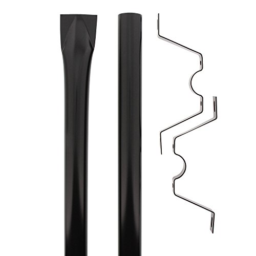 Burg-Wächter Briefkasten Pfosten, praktischer Briefkastenständer zum Einbetonieren, Stützpfosten für U.S. Mailbox, inkl. Befestigungsmaterial, 893 S, 150 cm, Schwarz