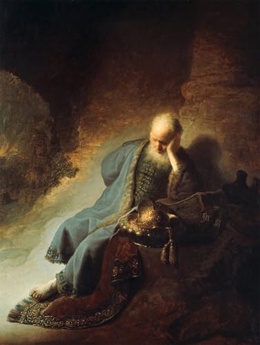 Tableaux Murale Art Posté Le Prophète Jérémie Rembrandt affiche impression 60x90cm