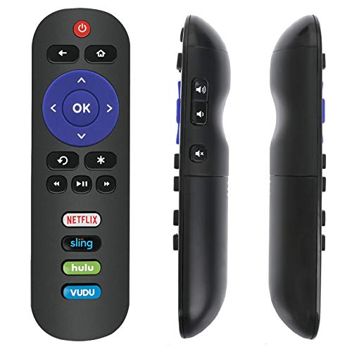 RC280 RC282 Remote Control fit for TCL Roku TV 32S3850 32S3700 40FS3850 50FS3800 50FS3850 40FS3800 48FS3700 32S3800 55FS3700 48FS4610R 32S3850A 32S325 40S325 43S325 49S325 43S525 50S525 55S525 55S515