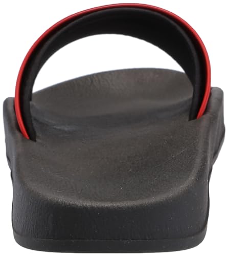 Image of HUGO Men's Stacked Logo Slide Sandal