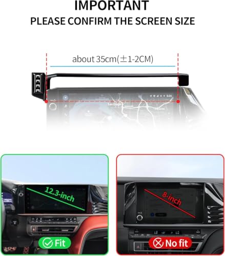 Image of Car Phone Holder for 2025 2026 Toyota Camry 12.3 inch Screen Accessories