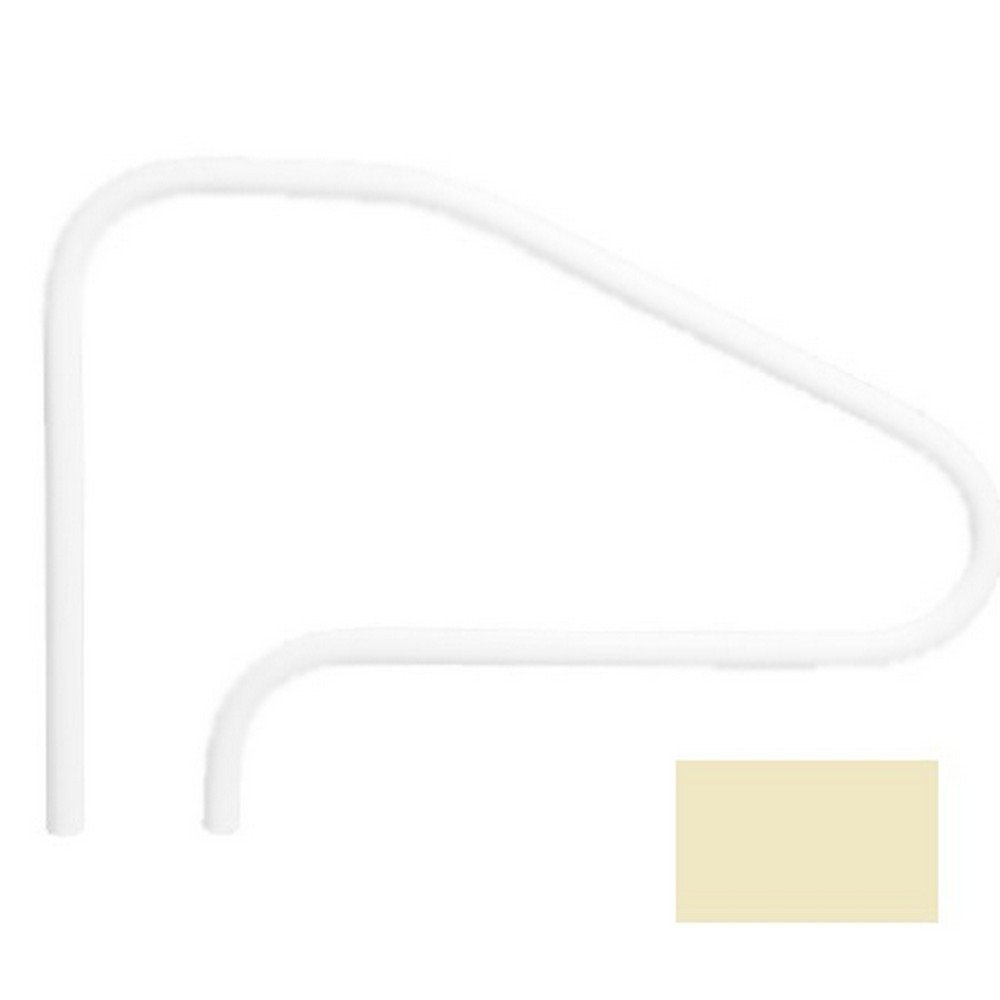 SAFTRON 48in x 32in Return to Deck 4 Bend Hand Rail Beige RTD-448-B