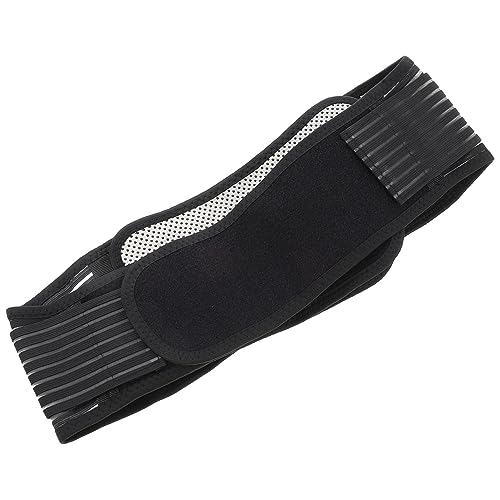 BESTYASH Heated Lumbar Support Brace Belt Self Heating Waist Support for Unisex Design for Muscle Strain Cold Weather Comfortable Durable