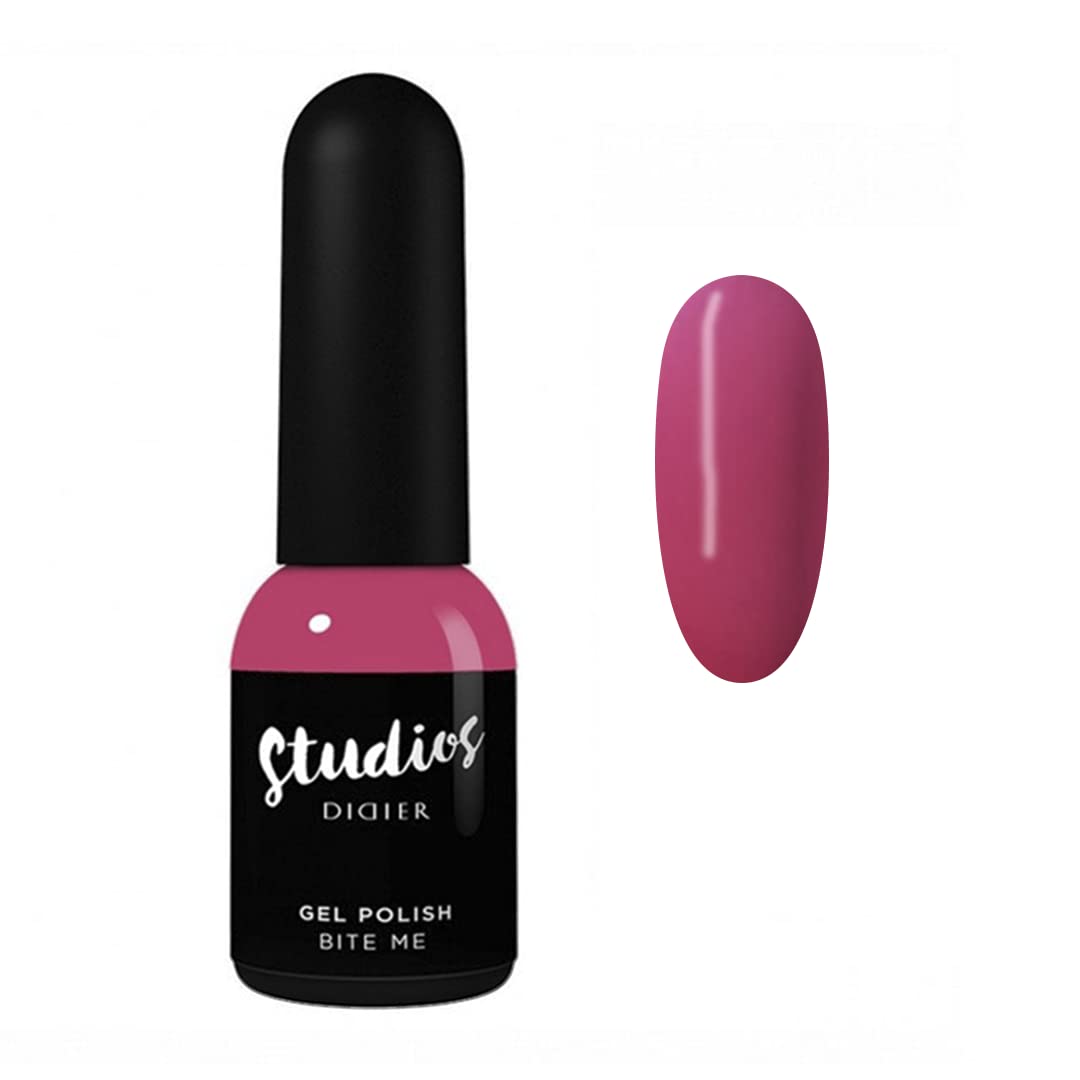 DIDIER LABStudios Gel Polish Bite Me - Professional Manicure Pedicure Products - Rich Pigment for Complete Nail Coverage - Flawless Shine - Suitable for Beginners - For UV Lamp - Gift for Women